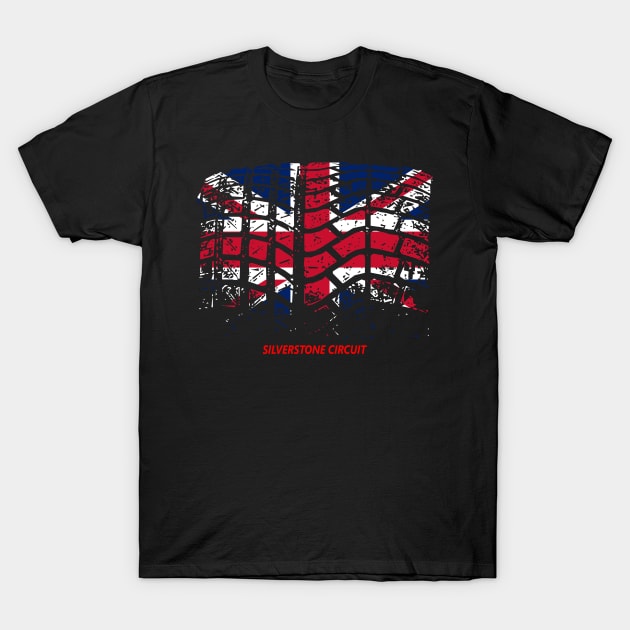 Silverstone Circuit T-Shirt by SteamboatJoe